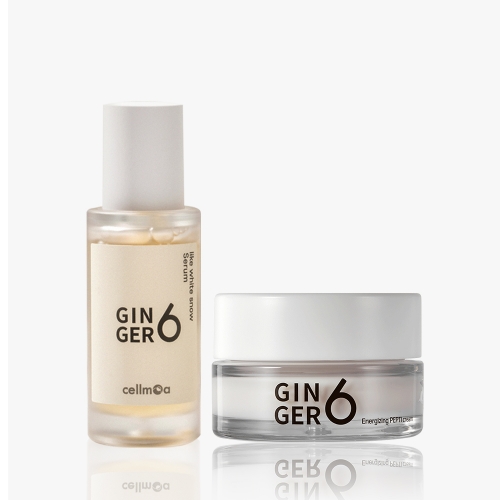 [진저6] 나이트케어 2종세트 (세럼30ml+에너자이징펩티크림50ml+선물박스+쇼핑백)  (에센스/세럼/앰플/오일)