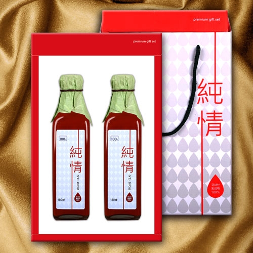 [국산]순정참기름2P 5호(180ml*2)  (식용유/참기름/오일류/시럽)