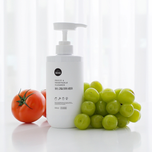 BAS 과일 야채 세정제 액상형 500ml  (주방세제)