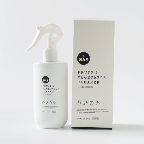 BAS 과일 야채 세정제 스프레이형 300ml  (주방세제)