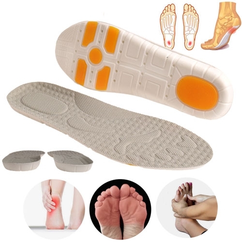 [DM-화이트오렌지440] 깔창1cm 에어펌프깔창 스포츠인솔 키높이인솔 남녀공용인솔 INSOLE  (깔창/신발끈)