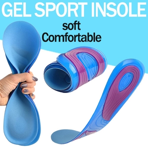 [DM-젤리쿠션깔] 깔창0.3cm 젤리인솔 스포츠인솔  쿠션깔창 남녀공용인솔 INSOLE  (깔창/신발끈)