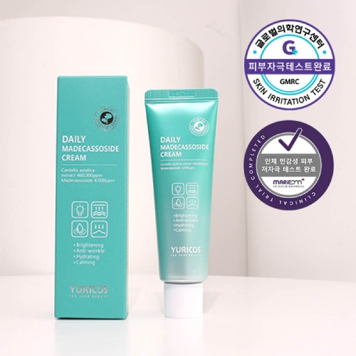 유리코스 데일리 마데카소사이드 크림 50ml x 2개  (크림/아이크림)