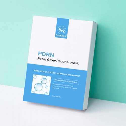 [시스켈리] PDRN 펄 글로우 리제너 마스크팩 1박스(25mlx10p)  (기능성화장품)