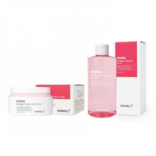 [시스켈리] PDRN 콜라겐 리제너 토너300ml+크림100ml  (기능성화장품)