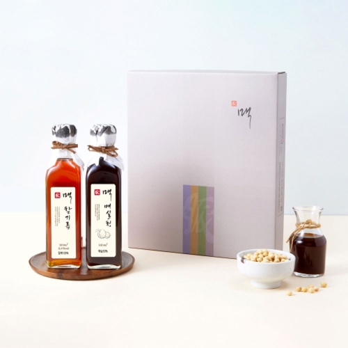 [맥꾸룸]맥 명인 기획2종세트(참기름,매실청)  (식용유/참기름/오일류/시럽)