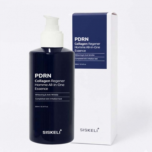 [시스켈리] 1+1 PDRN 콜라겐 리제너 옴므 올인원 에센스 300ml  (기능성화장품)