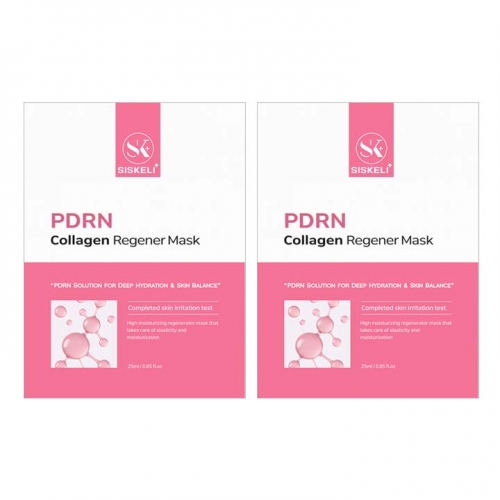 [시스켈리] 1+1 PDRN 콜라겐 리제너 마스크팩 1박스(25mlx10p)  (기능성화장품)