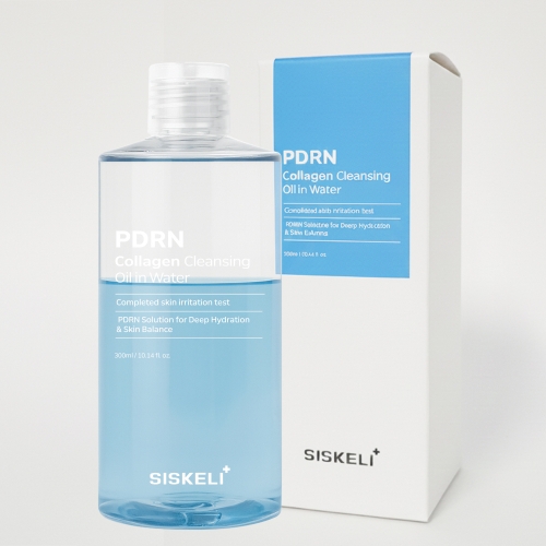 [시스켈리] PDRN 콜라겐 클렌징 오일 인 워터 300ml  (클렌징/필링)