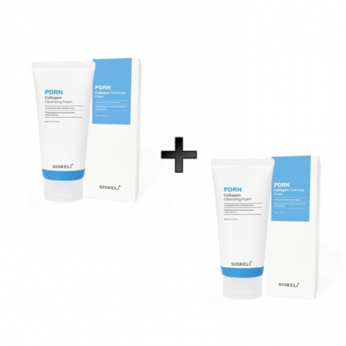 [시스켈리] 1+1 PDRN 콜라겐 클렌징 폼 300ml  (클렌징/필링)