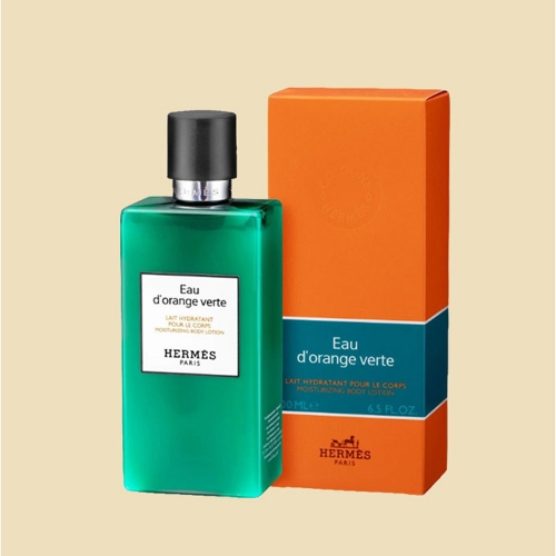 [Hermes] 에르메스 오도렌지 베르테 모이스처라이징 바디로션 200ml + 쇼핑백포함  (선물세트/여행키트)