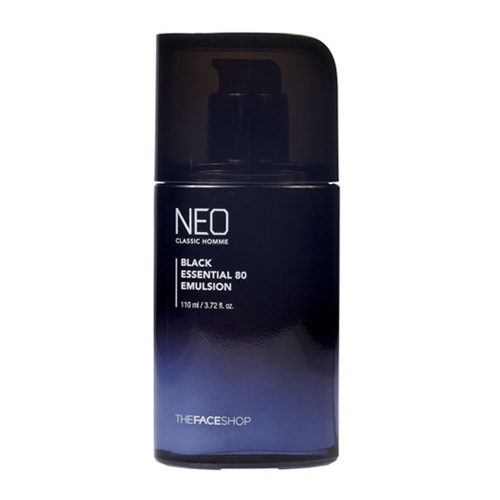 더페이스샵 네오클래식 옴므 블랙에센셜 80 에멀젼 110ml  (로션/올인원)