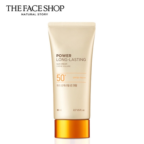 더페이스샵 파워롱래스팅 선크림 80ml  (핸드워시/립케어/선크림)