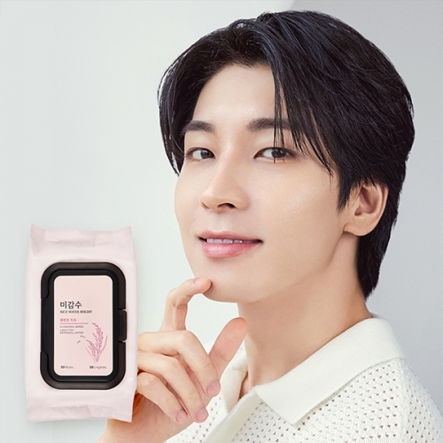 더페이스샵 미감수 브라이트 클렌징 티슈 50매  (클렌징/필링)