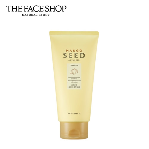 더페이스샵 망고씨드 실크보습 크리미 클렌징 폼 300ml  (클렌징/필링)