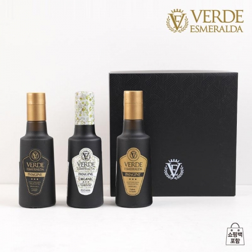 베르데 에스메랄다 프리미엄올리브유250ml3종(피쿠알,유기농,로얄)  (식용유/참기름/오일류/시럽)