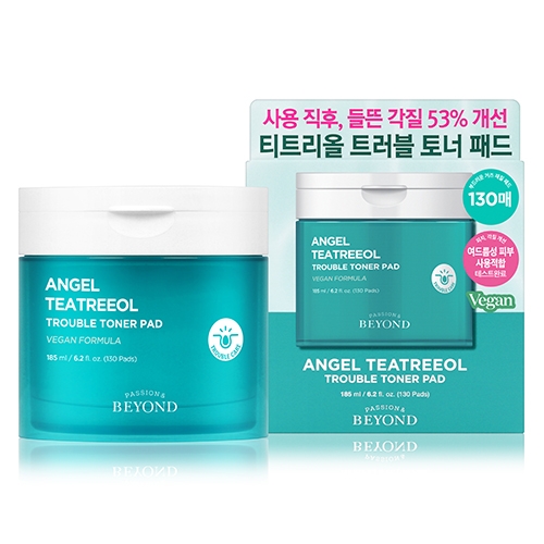 비욘드 엔젤 티트리올 트러블 토너 패드 185ml  (스킨/토너/미스트)
