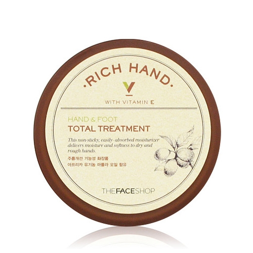 더페이스샵 리치핸드 V핸드&풋 토탈 트리트먼트 110ml  (핸드워시/립케어/선크림)