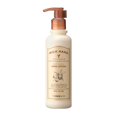더페이스샵 리치핸드 V소프트 터치 핸드로션 200ml  (핸드워시/립케어/선크림)