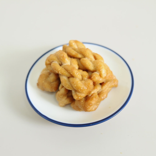 추억의 옛날과자 미니 꽈배기 와사비맛 1kg  (과자/껌/스낵류)