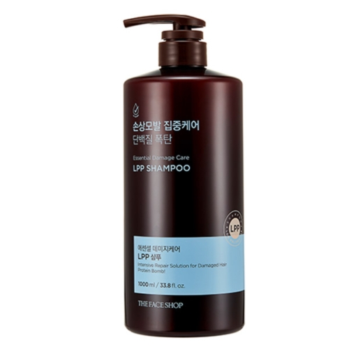 더페이스샵 에센셜 데미지케어 LPP 샴푸 1000ml  (샴푸/린스/트리트먼트)