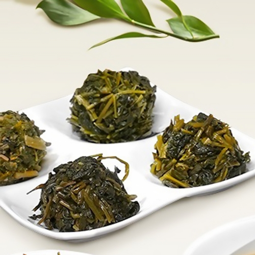 착한나물 유채나물 80g 10팩  (나물류)