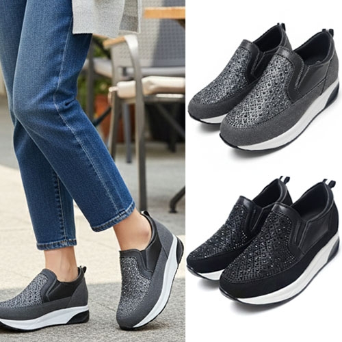 [KB-6761] 여성스니커즈 여성운동화  키높이스니커즈 데일리스니커즈 여성키높이슬립온  (여성운동화)