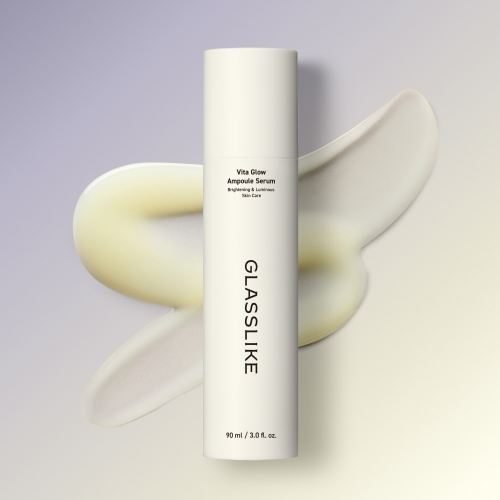 [본사 출고] LG 프라엘 글래스라이크 비타 글로우 앰플 세럼 90ml  (에센스/세럼/앰플/오일)