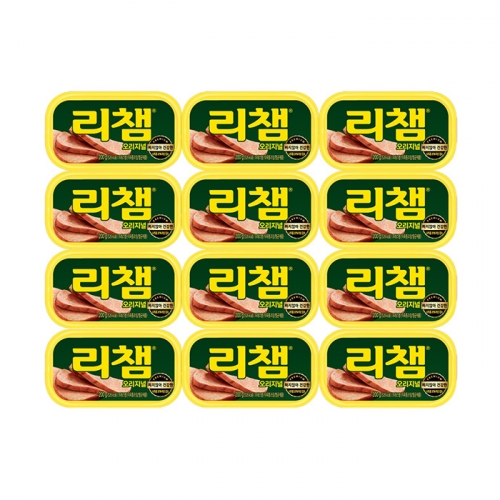 리챔 오리지널 120g 12개  (통조림/캔/햄/잼)