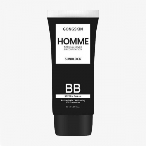 [1+1+1] 공스킨 옴므내츄럴 커버 비비 파운데이션 50ml  (남성용)