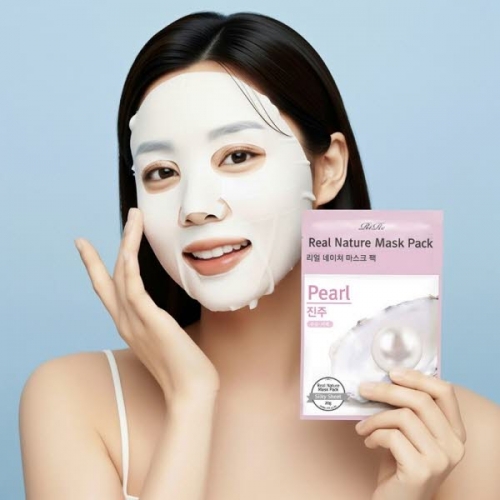 [리르] 리얼 네이쳐 진주 마스크팩 30매  (마사지/마스크/팩)