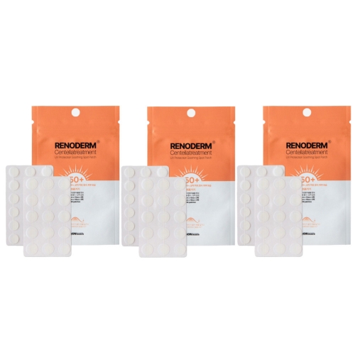 메디솝 레노덤 센텔라트리트먼트 UV 프로텍션 수딩 스팟패치 1세트 3개  (마사지/마스크/팩)