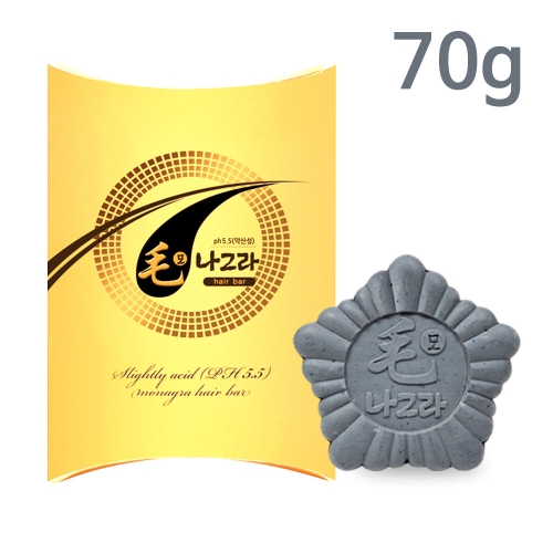 마일로우 모나그라 샴푸바 70g (헤어바)  (샴푸/린스/트리트먼트)