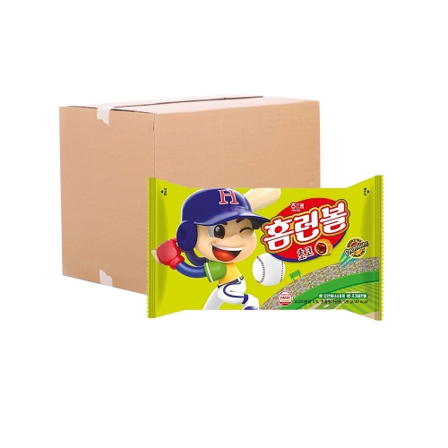 [박스] 해태 홈런볼 128g 12입  (과자/껌/스낵류)
