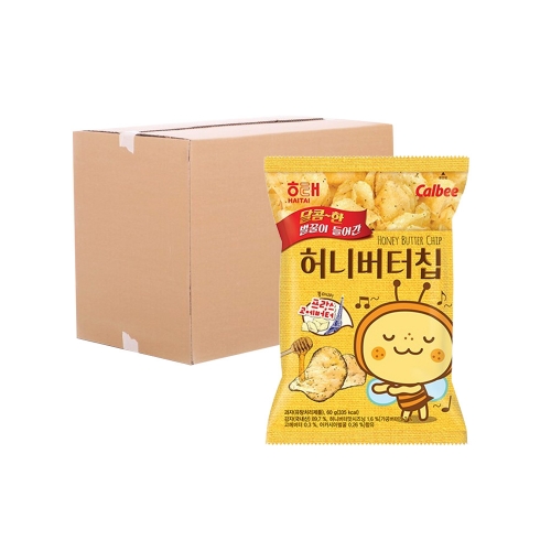 [박스] 해태 허니버터칩 60g 20입  (과자/껌/스낵류)
