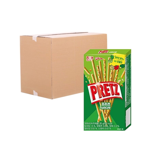 [박스] 해태 프리츠 사라다맛 35g 32입  (빵/케익/밀가루가공식품)