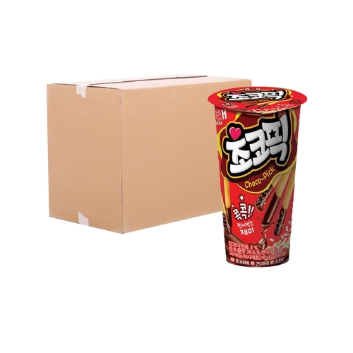 [박스] 해태 초코픽 45g 24입  (빵/케익/밀가루가공식품)