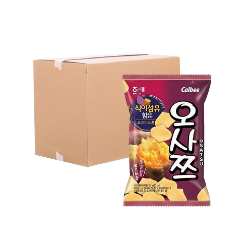 [박스] 해태 오사쯔 100g 10입  (과자/껌/스낵류)