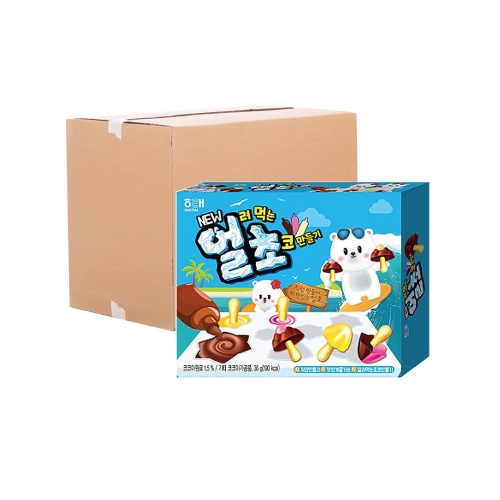 [박스] 해태 얼초 36g 24입  (빵/케익/밀가루가공식품)