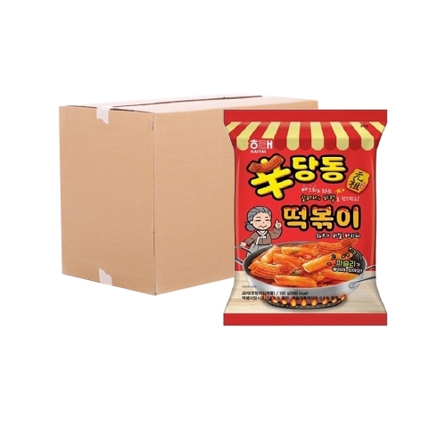 [박스] 해태 신당동떡볶이 192g 12입  (과자/껌/스낵류)