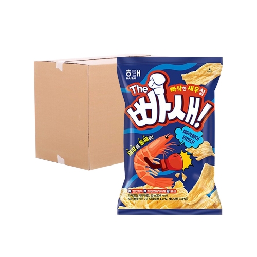 [박스] 해태 빠새 55g 16입  (과자/껌/스낵류)