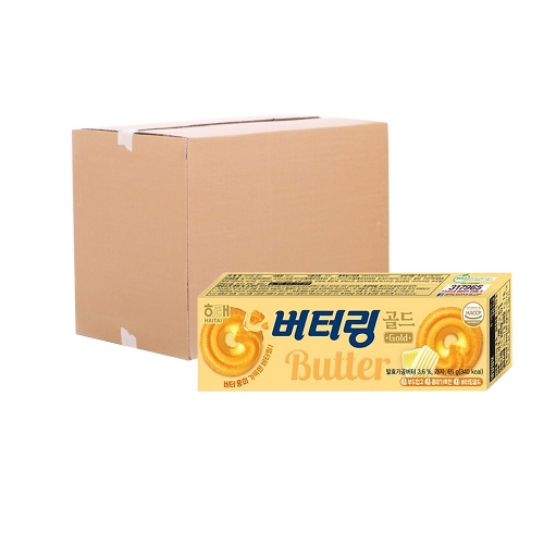 [박스] 해태 버터링 골드 65g 24입  (빵/케익/밀가루가공식품)