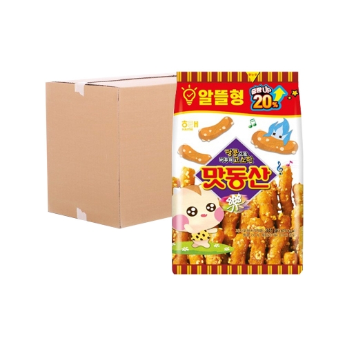 [박스] 해태 맛동산 341g 8입  (과자/껌/스낵류)