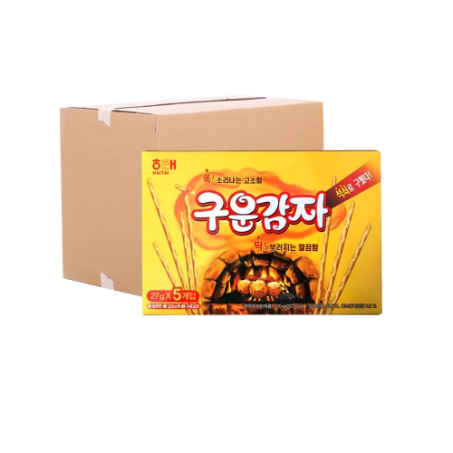 [박스] 해태 구운감자 135g 10입  (빵/케익/밀가루가공식품)