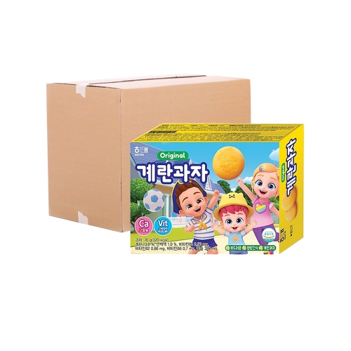 [박스] 해태 계란과자 70g 20입  (빵/케익/밀가루가공식품)