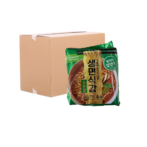 [박스] 풀무원 생면식감 순한맛 95.9g 4입 8입  (봉지라면)