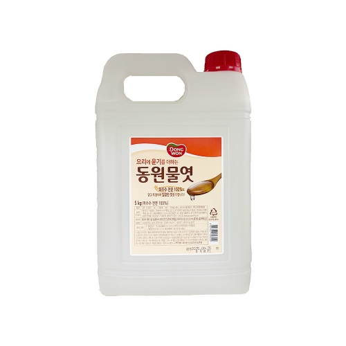 동원 물엿 5kg  (물엿/식초/소스/액젖)