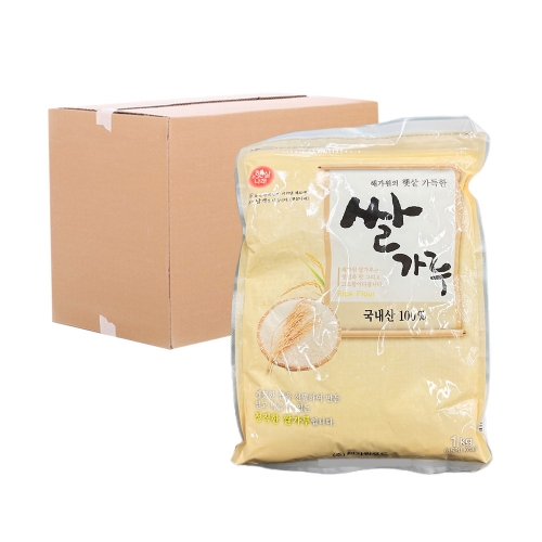[박스] 해가원 쌀가루(국산) 1kg 10입  (튀김가루/밀가루)