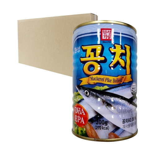 [박스] 한성기업 꽁치 300g 24입  (통조림/캔/햄/잼)