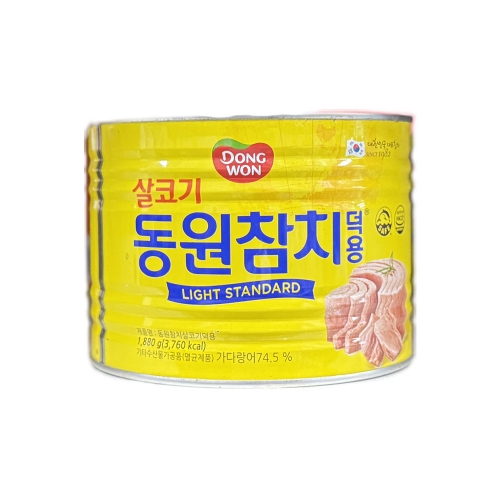 동원 살코기 라이트스탠다드참치 덕용 1.88kg  (통조림/캔/햄/잼)